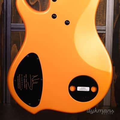 Dingwall NG3 "Nolly" Signature, 5-String, Matte Lambo Orange image 7