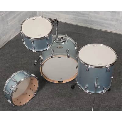 Used Pearl Decade Maple 4pc Drum Set Blue Mirage - Very Good image 5