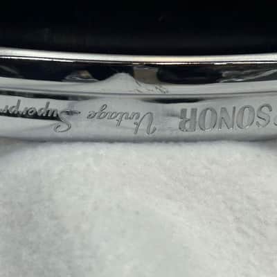 Sonor Vintage Series 5 3/4"X14" Snare Drum (314T-12184) new - Black Matte Lacquer image 9