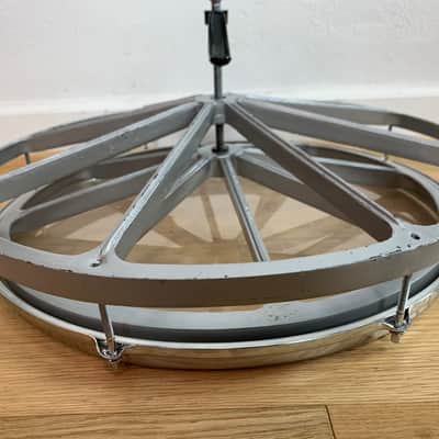 Remo 18-Inch Roto Tom Drum  1980s - Gray Matte Frame image 4