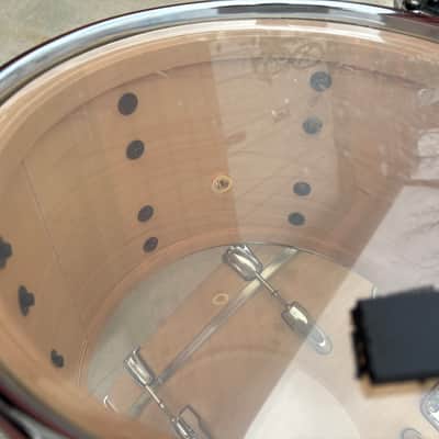 Pearl Master Maple Pure Premium Matte 24-10-12-14 Drum Set image 6