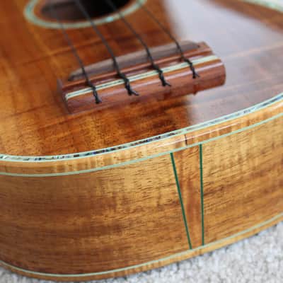 Brand New Maui Music Peter Lieberman Koa Deluxe Soprano Ukulele W/ Carrying Case image 22