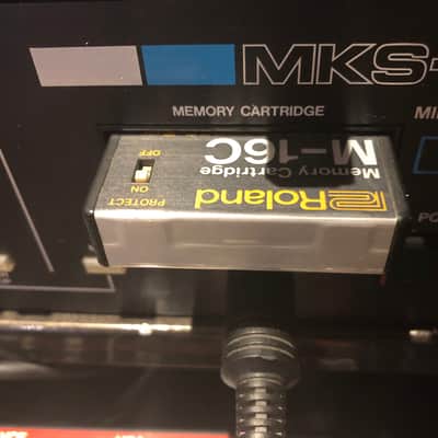 Roland MKS-30 Planet S 1983 with very rare  Roland PG 200 Programmer image 6
