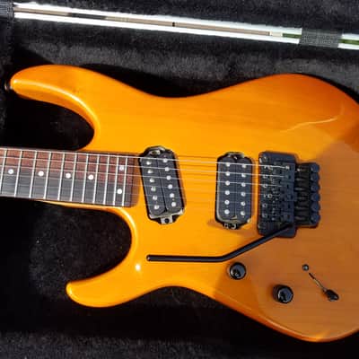 1995 HAMER USA Diablo LEFT HANDED Lefty - Transparent Amber image 5