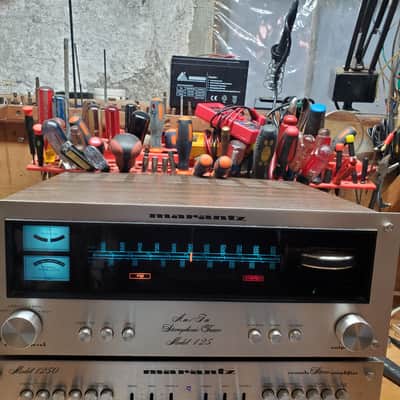 Marantz 1250/125 combo mid 70's - silver image 1