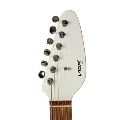 Used USA Made Vox Mark III Brian Jones Model Electric Guitar in White image 5