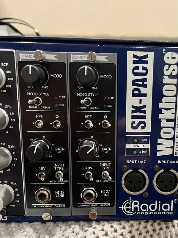 Cranborne Audio Camden 500 Series Microphone Preamp 2020 - Present - Black image 1