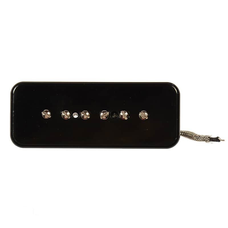 Bare Knuckle Nantucket P90 Bridge Pickup Soapbar Black image 1