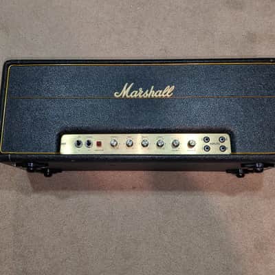 Marshall JMP 1959 Super Lead 2-Channel 100-Watt Guitar Amp Head 1967 - 1975 - Black image 1