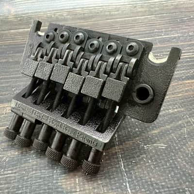 80s Jackson JT-6 Tremolo Bridge Floyd Rose Licensed Black w/ Arm image 4