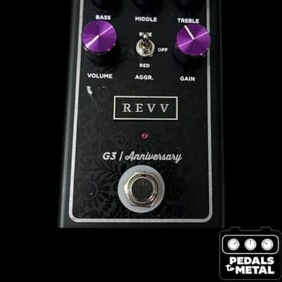 REVV G3 Distortion Anniversary Edition 2024 - Black - X18457 image 2
