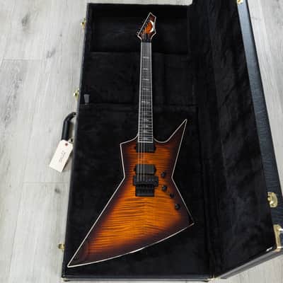 Mint Dean USA ZERO Floyd Guitar, Ebony Fretboard, Flame Maple Top, Fishman Fluence Modern Set, Tiger Eye image 10
