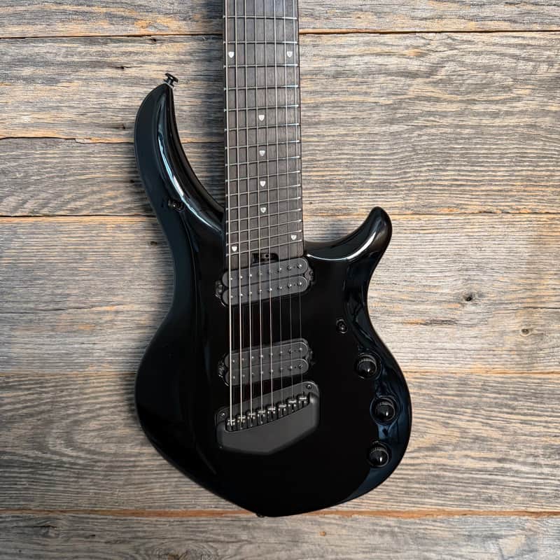 Ernie Ball Music Man Majesty 8 8-String Electric Guitar - Dark Side w/Ebony FB image 1
