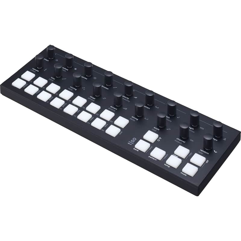 Torso Electronics T-1(black) 16-Track Algorithmic Desktop Sequencer image 1
