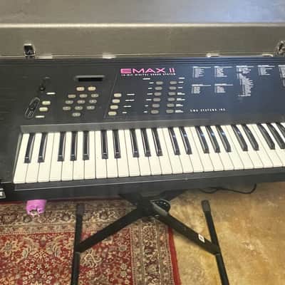E-MU Systems Emax II 61-Key 16-Voice Sampler Workstation 1989 - Black