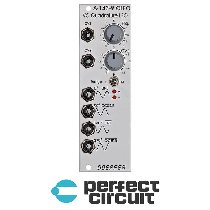 Doepfer A-143-9 Voltage Controlled Quadrature Thru-Zero LFO / VCO image 1
