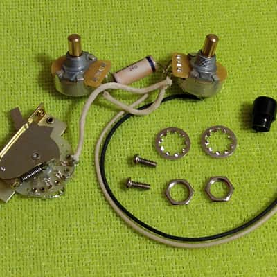 Fender American Vintage AV II 1951 Telecaster ~ CTS POTS & 3-Way Switch Wiring Harness image 1