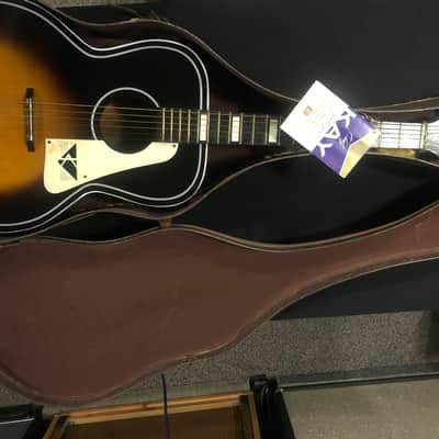 Kay K5160 Acoustic 1960's - sunburst image 8