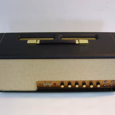 Marshall Offset / Plexi / Bluesbreaker / JTM / style Custom Headshell Gehäuse Amp Shell image 2
