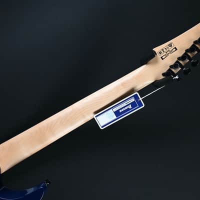 Ibanez GRG7221QA-TBB Transparent Blue Burst 7-String #162 image 16
