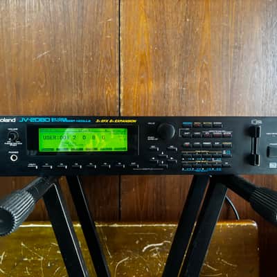 Roland JV-2080 64Voice Synthesizer Module new internal battery 100-240V image 2