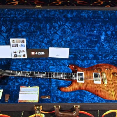 Paul Reed Smith PRS Artist V Limited Edition w Ebony Board 2011 Black Gold Wrap image 12