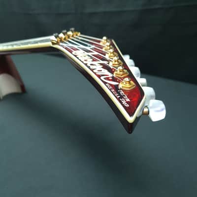 Jackson USA Custom Shop RR24 Rhoads w/ Cut Outs 2005 Red Marble Pablo Santana Masterbuilt NAMM'05 image 7