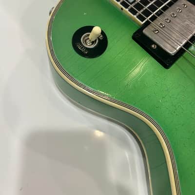 Rare Jade Green Gibson Custom Shop Murphy Lab '68 Les Paul Custom Reissue Light Aged image 4