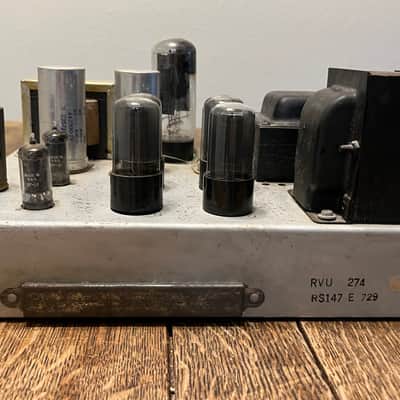 RCA SP-20 (Chassis RS-147) Mono Power Amplifier 1955-1956 - Silver image 1