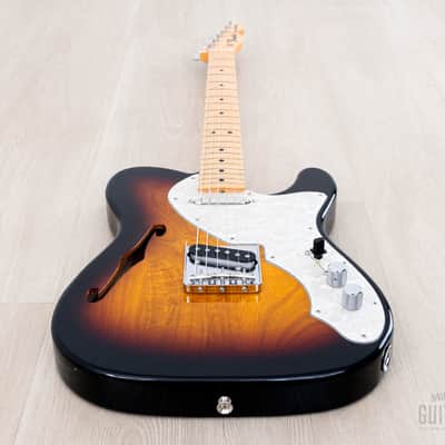 2024 Fender Heritage ‘60s Telecaster Thinline Sunburst Lacquer, Ash Body w/ Hangtags, Japan MIJ image 11