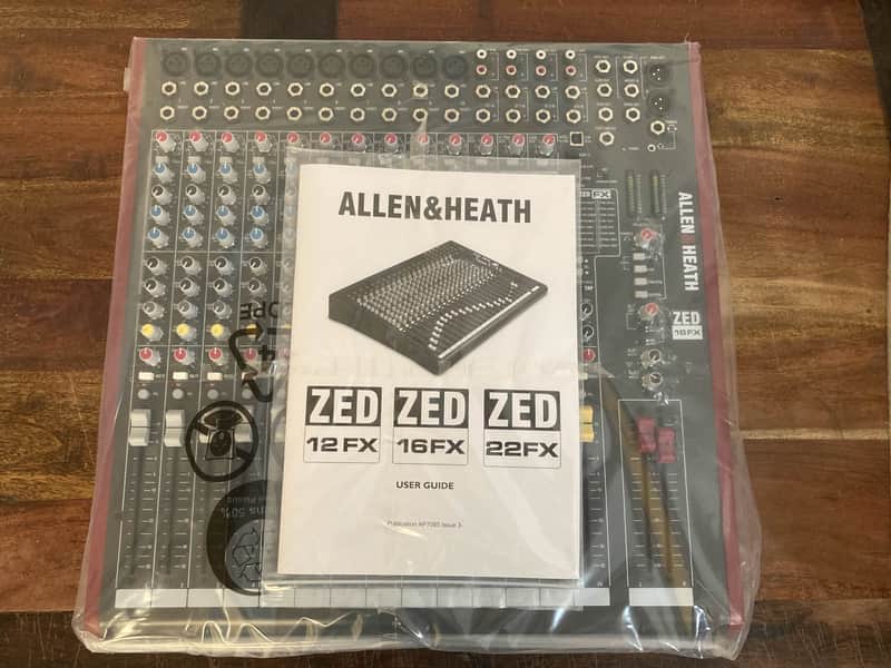 Allen & Heath ZED-16FX 16-Channel Mixer with Effects image 1