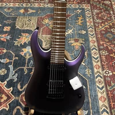 Ibanez RGA742EX RGA Standard 7-String Electric Guitar - Black Aurora Burst Matte image 1