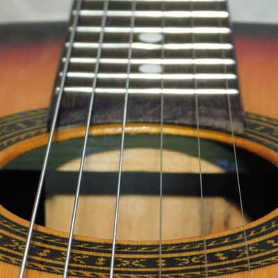 rare vintage Clarissa by Polverini Bros parlor Blues GUITAR chitarra Italy 1960s image 19