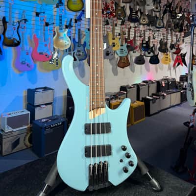 Ibanez Bass Workshop EHB600 Electric Bass Guitar - Purist Blue Matte, Free Plek! 669 image 2