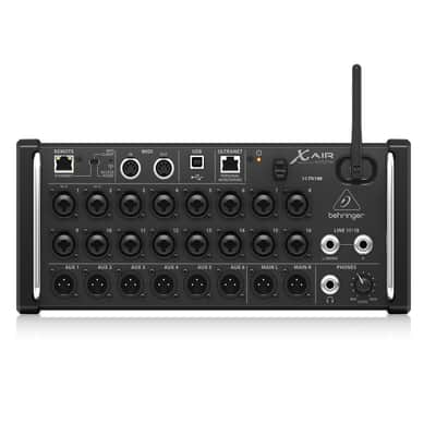 Behringer XR18 18-Channel, 12-Bus Digital Mixer for iPad/Android Tablets with 16 Programmable Midas Preamps, Integrated Wifi Module and Multi-Channel USB Audio Interface image 1
