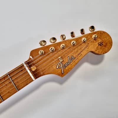 Fender Stratocaster Artisan Claro Walnut 2016 Custom Shop Amber Tinted image 2