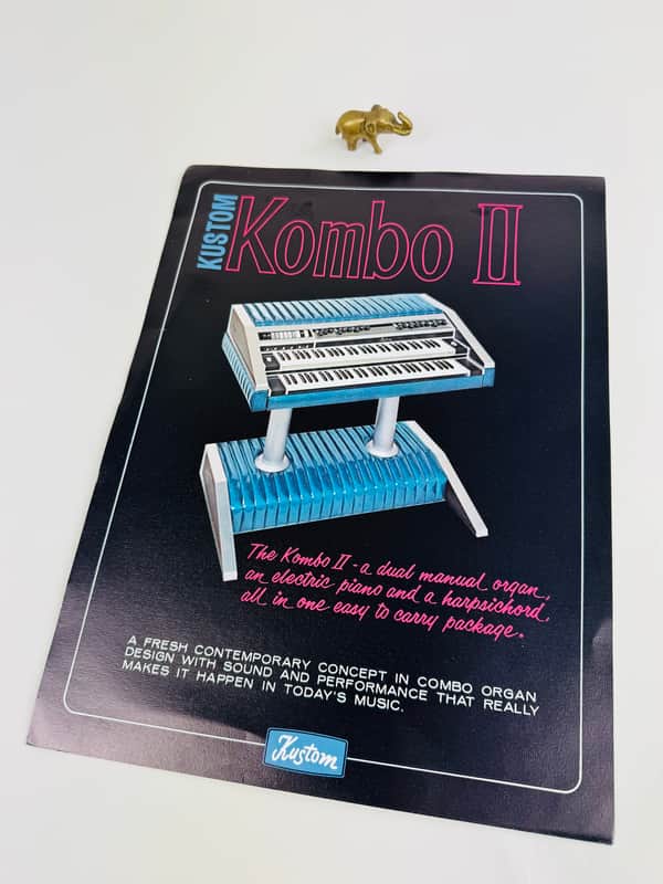 Kustom Kombo II Flyer 1971 image 1