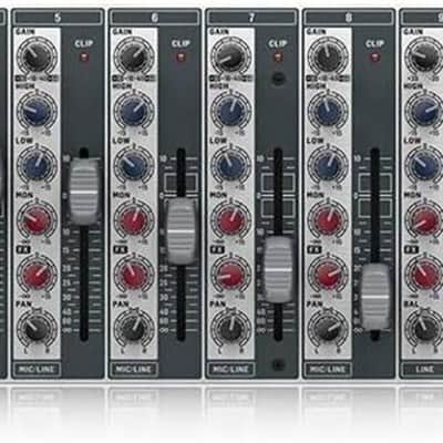 Behringer RX1202FX Eurorack Line Premium 12-Input Mic/Line Rackmount Mixer image 1