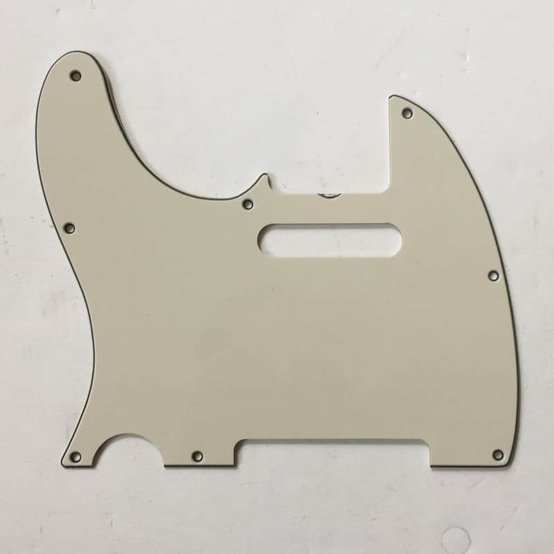Vintage Spec Lefty Pickguard For Fender 62RI Cream 3 Ply Relic Off-White Tele 62 image 1