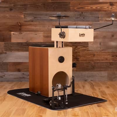 LOOTA PROFESSIONAL DRUM KIT BUNDLE, NATURAL ARCTIC BIRCH, WITH RIGHT FOOT PEDAL image 1