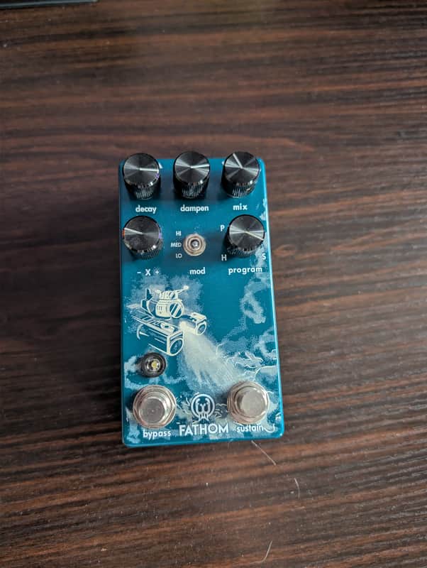 Walrus Audio Fathom Multi-Function Reverb 2018 - Present - Blue image 1