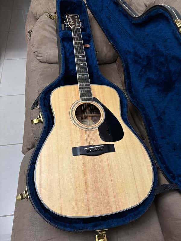 Yamaha FG-365SII 1983 - gloss natural finish on a solid spruce top and a three-piece rosewood back and sides image 1