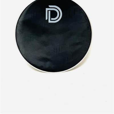 Dolby Drums 18” 3-Ply MESH Low Volume Bass Kick Drumhead Black DoubleD image 1