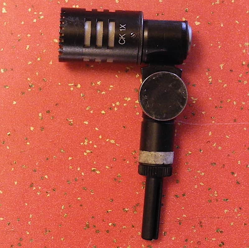 Vintage AKG CK1X Capsule -  Rare X model CK-1 Microphone Head CK 1X w/ Mic Clip! image 1