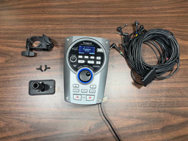 Roland TD-15 V-Drum Module w/Mount, Clamp, Wiring Harness, Power Supply -Z6B4832 image 1