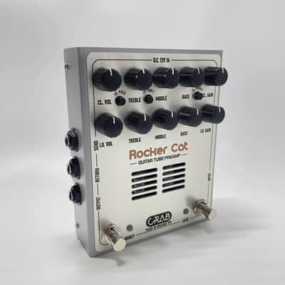 Crab Guitar Effects Rocker Cat Preamp Orange Amp in a box High gain lead Metal Distorion Overdrive Pedal Blues Rock Drive EQ image 5