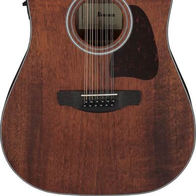 Ibanez AW5412CE-OPN Artwood AW Acoustic Guitar 12-String - Open Pore Natural image 7