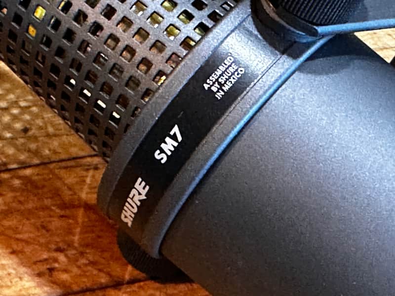 Shure SM7 Cardioid Dynamic Microphone - Amazing Vintage Condition! image 1