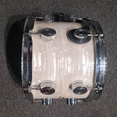 DW Design Series Frequent Flyer 12/14/20/5x14" 4pc Shell Pack 2014 - 2021 White Onyx image 7