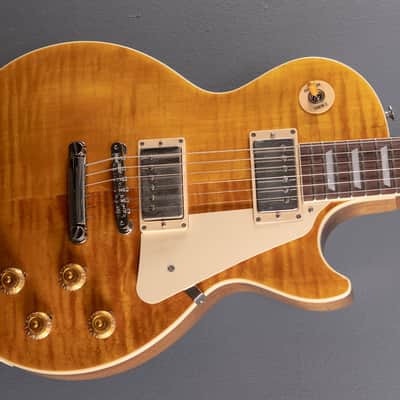 Gibson USA Les Paul Standard 50s Figured Top - Honey Amber image 6